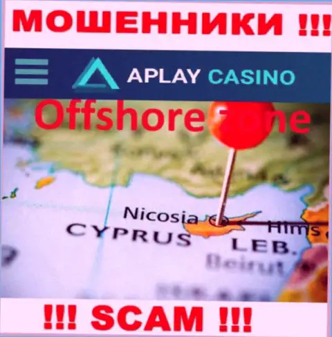 Пустив корни в офшорной зоне, на территории Cyprus, APlay Casino не неся ответственности кидают своих клиентов