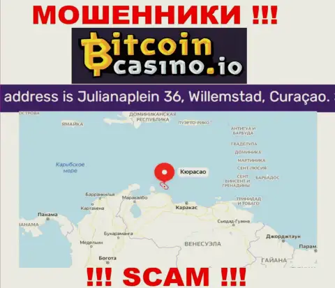 Будьте бдительны - контора Bitcoin Casino спряталась в оффшоре по адресу - Julianaplein 36, Willemstad, Curacao и оставляет без денег доверчивых людей