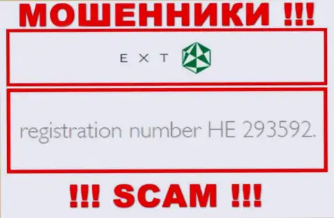 Регистрационный номер ЕХТ - HE 293592 от прикарманивания вкладов не спасает