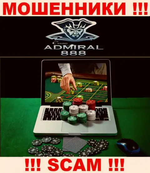888Admiral Casino это интернет-аферисты !!! Тип деятельности которых - Casino