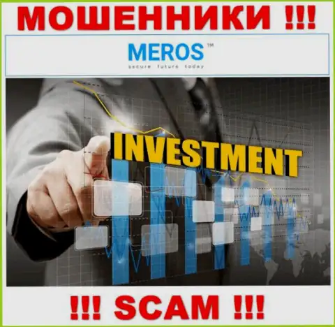 MerosTM жульничают, предоставляя мошеннические услуги в сфере Инвестиции