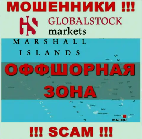 Global Stock Markets имеют регистрацию на территории - Marshall Islands, остерегайтесь совместной работы с ними
