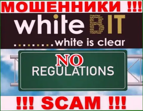 С WhiteBit весьма рискованно сотрудничать, потому что у организации нет лицензии и регулятора