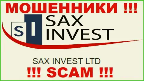 Инфа про юридическое лицо internet воров SaxInvest Net - SAX INVEST LTD, не сохранит Вас от их загребущих рук