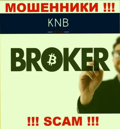 Брокер - в таком направлении предоставляют услуги мошенники KNB-Group Net