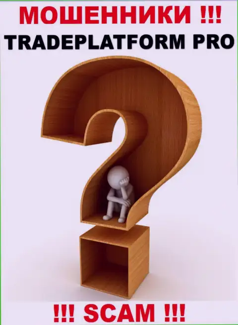 По какому именно адресу официально зарегистрирована компания TradePlatform Pro неизвестно - ШУЛЕРА !