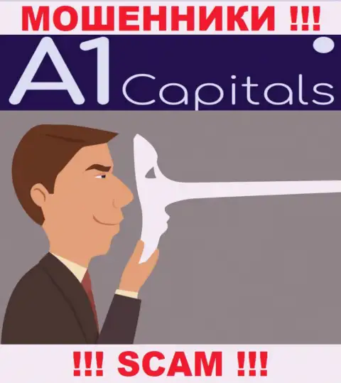 А1Капиталс - это циничные интернет-мошенники !!! Выманивают финансовые средства у игроков обманным путем