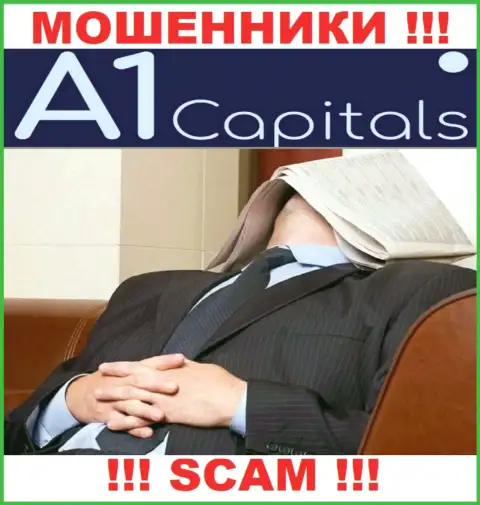 Организация A1 Capitals - это КИДАЛЫ !!! Действуют противозаконно, поскольку у них нет регулятора