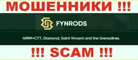 Не сотрудничайте с Fynrods - можно лишиться финансовых активов, потому что они пустили корни в оффшорной зоне: 4RRM+C77, Diamond, Saint Vincent and the Grenadines