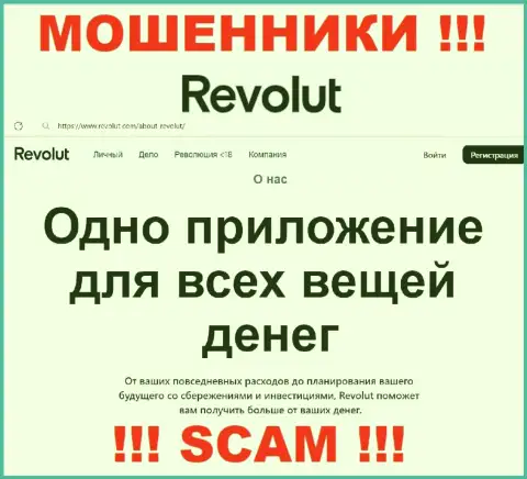 Revolut Com, прокручивая свои делишки в области - Брокер, лишают денег наивных клиентов