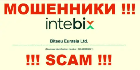 Как указано на официальном информационном ресурсе мошенников BITEEU EURASIA Ltd: 220440900501 - это их регистрационный номер