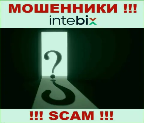 Остерегайтесь совместной работы с мошенниками Intebix - нет инфы о адресе регистрации