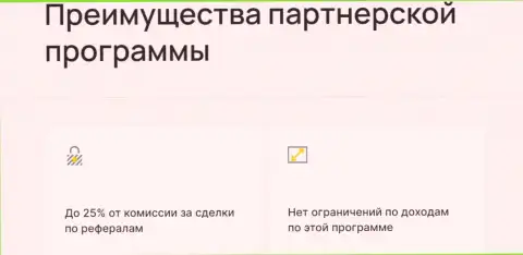 Приемлемые условия партнёрской программы online обменника BTCBit