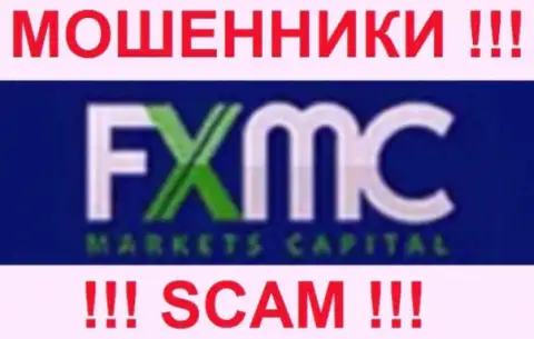 Лого forex брокерской компании Fxmarketscapital Com